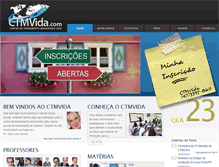 Tablet Screenshot of ctmvida.com